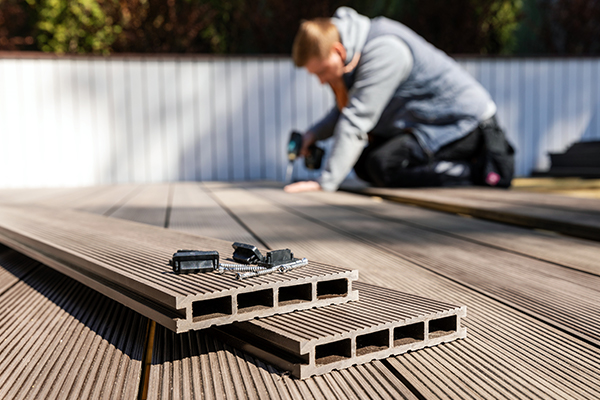 Wood plastic composites are used in a variety of applications like outdoor decking and landscape features